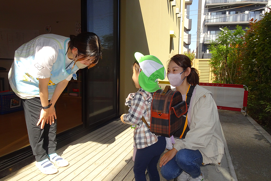 玉川幼稚園の特色 神奈川県川崎市の宗教法人善立寺 玉川幼稚園は 二歳児からの保育も行っています